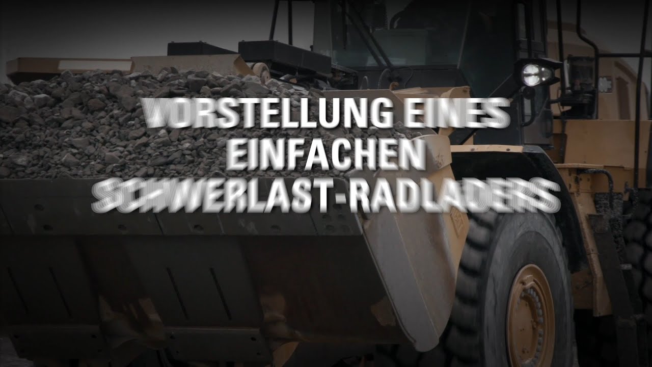 Vorstellung des Cat 980 GC Radladers - Einfach zu bedienen.  Auf Langlebigkeit ausgelegt.