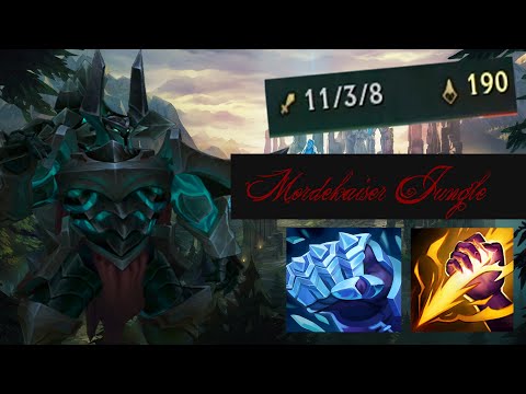 So I played Mordekaiser jungle...
