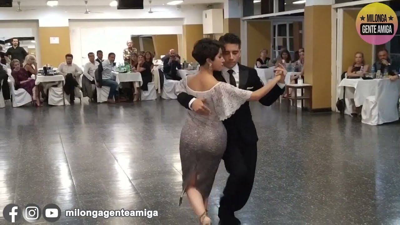 Rodrigo Videla y Marina Teves en Milonga Gente Amiga 2022 - (2/3)