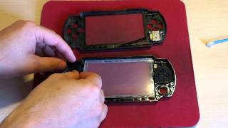 PSP 1000 series faceplate replacement