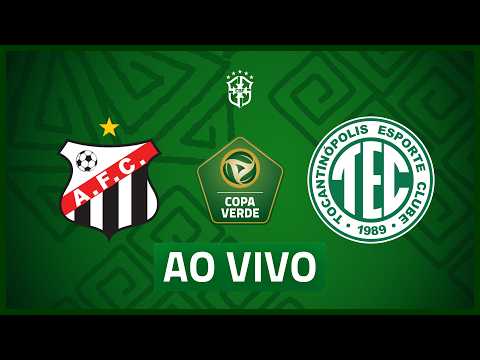 JOGO COMPLETO: ANÁPOLIS x TOCANTINÓPOLIS | COPA VERDE 2026 | 2ª RODADA