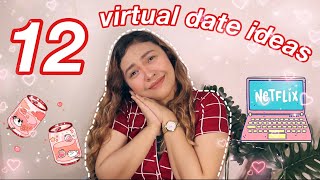 VALENTINE’S DAY ZOOM DATE IDEAS | Long Distance Relationship Virtual Date Ideas