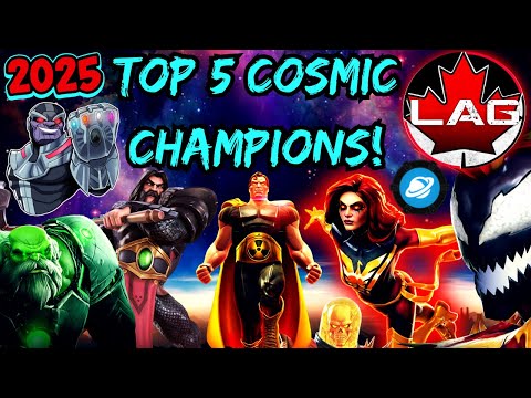 Top 5 BEST Cosmic Champions In Marvel Contest of Champions Ranked!! Summer 2025 (7⭐ Class Rankings)