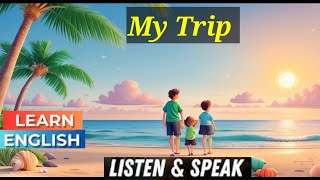 My Trip | Improve your English | Everyday Speaking Level 1 | Shadowing Method | Listening