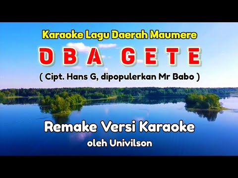 KARAOKE "OBA GETE" / LAGU DAERAH MAUMERE-NTT /