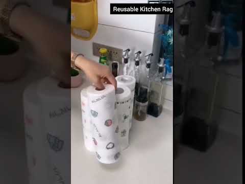 Non Woven Reusable Kitchen Towel Roll