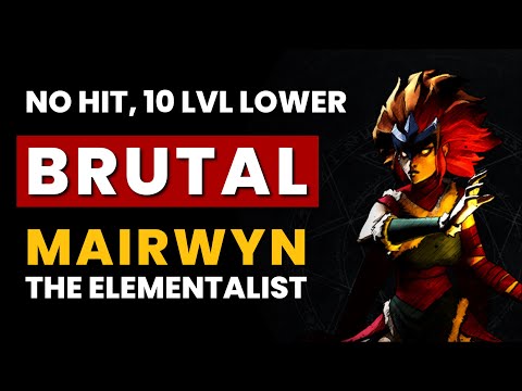 V Rising - BRUTAL Mairwyn the Elementalist | No Hit, 10 Levels Lower, Frail | 1.1 Boss Kill