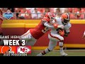 Cleveland Browns vs. Kansas City Chiefs | 2023 Preseason Week 3 Game Highlights