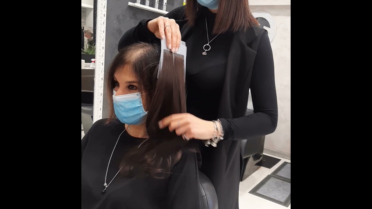 Infoltimento con extension - Parrucchiere Caos