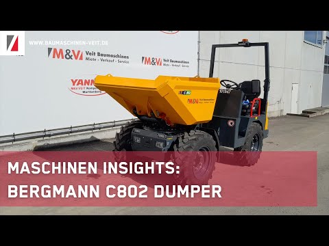 BERGMANN Dumperis C802, самосвалы