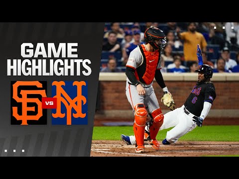 Giants vs. Mets Game Highlights (5/24/24) | MLB Highlights