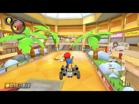Mario Kart 8 Deluxe: Wii Coconut Mall [1080 HD]