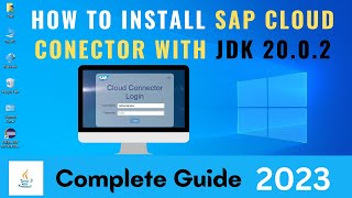Step by Step Guide Installing |SAP Cloud Connector 2.16.0 on Windows 1