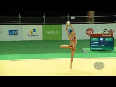 SERDYUKOVA Anastasiya (UZB) - 2016 Olympic Test Event, Rio (BRA) BA Qualifications