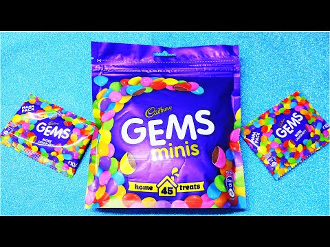New CADBUTRY Gems BIG Packs And Small GEMS Packs Chocolate inside | Lots Of Candies Cadbury Gems