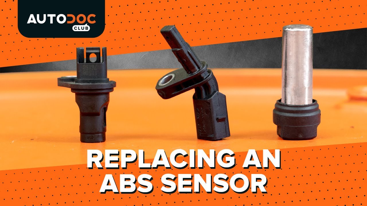 How to change ABS sensor on a car – replacement tutorial