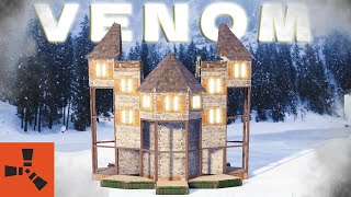 The Venom - Super DEFENDABLE Rust BUNKER Base Design┃Solo/ Duo/ Trio/ Squad (2024)