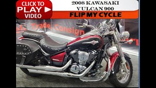 Video Thumbnail for 2008 Kawasaki Vulcan 900