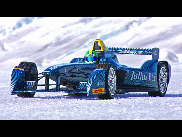 Spark Racing Technology Formula E Car Visits Arctic Ice Cap Projectice