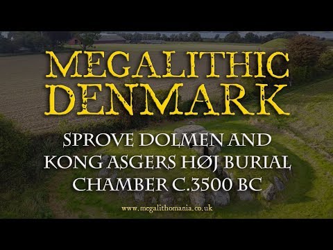 Megalithic Denmark | Sprove Dolmen and Kong Asgers Høj Burial Chamber c.3500 BC | Megalithomania