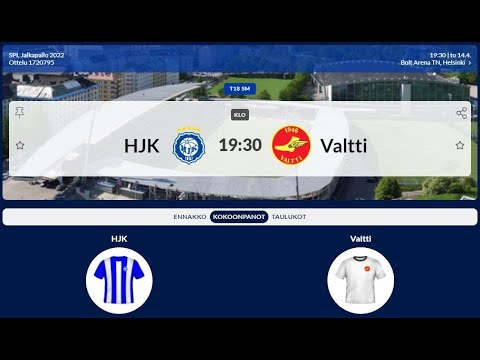 T18 SM: HJK - Valtti