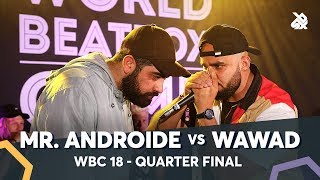 Download lagu MR ANDROIDE vs WAWAD WBC Solo Battle 2018 1 4 Fina... mp3