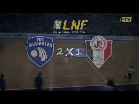 LNF2017 - Semifinais - Ida - Gols - Foz Cataratas 2 x 1 Joinville