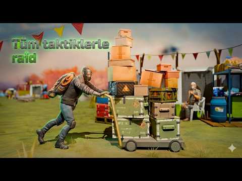RAİD DE TÜM TAKTİKLER - KRAKEN RAİD BASE - LAST DAY ON EARTH SURVİVAL