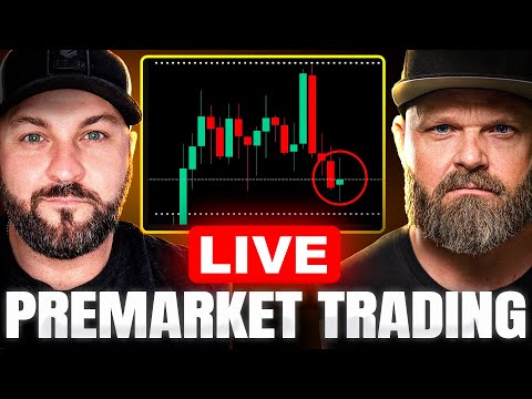 LIVE: Hunting The Market Open! (NASDAQ, DOW, Gold & Bitcoin)