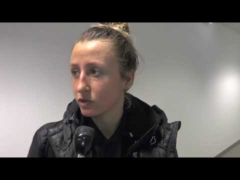 Marie Schepers après Le Havre AC - RC Lens le 13.03.2022