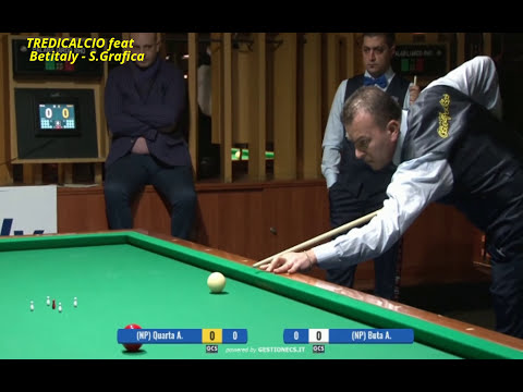 BUTA vs QUARTA - 3rd BTP BILLIARDS ROUND 2017 RHO