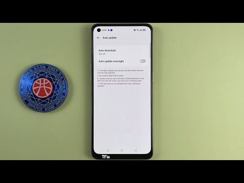 How to enable/disable Automatic software update on OPPO Reno7 Android 13