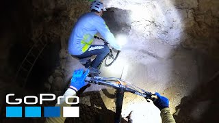 GoPro: Mountain Bike Through an Abandoned Mine in Slovenia