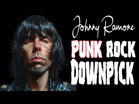 Johnny Ramone - Punk Rock Downpick : The Story of the Legendary Guitarist of The Ramones