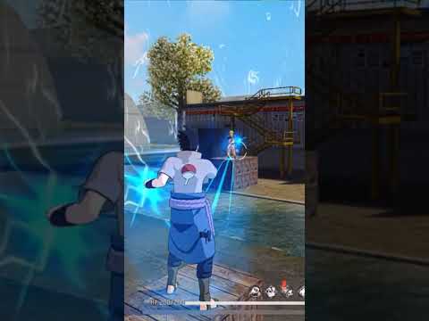 SUBSCRIBE PLZZ  AURA 999 ☠️ Rasengan vs 💀 Chidori #viralvideo#trend#naruto#freefire#shorts#freefire
