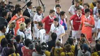 セレッソ対マンU 試合後 「香川真司」　Cerezo Osaka vs Manchester Utd. "Shinji Kagawa"