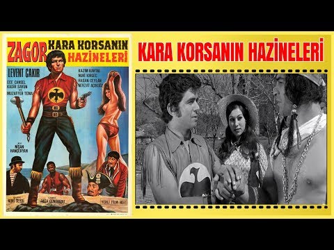 Zagor Kara Korsanın Hazineleri | Levent Çakır Ece Cansel | Yeşilçam Filmi Full İzle