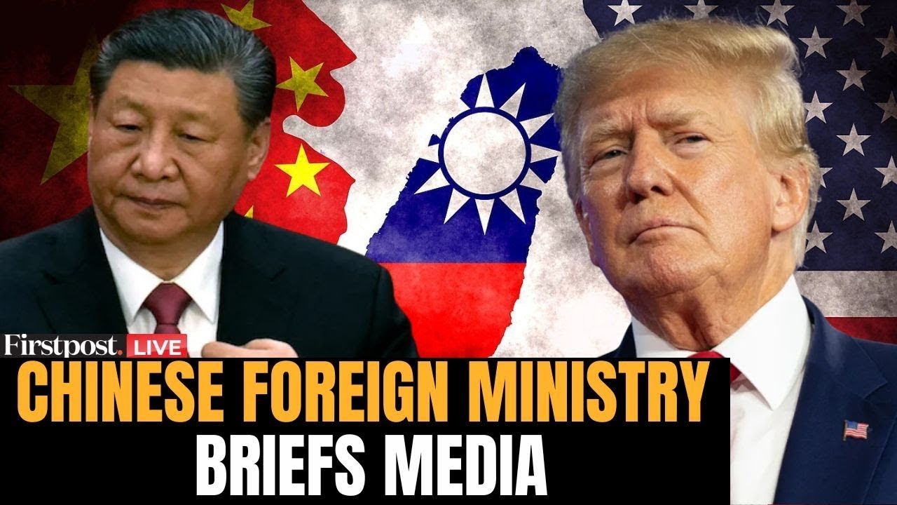 China MoFA LIVE: Chinese Foreign Ministry Briefs Media | Trump Tariffs | China on Greenland | N18G