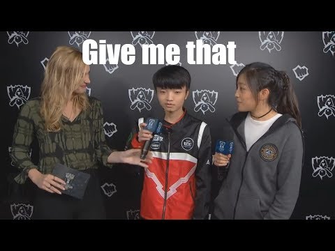 EDG Iboy "Can i Hold it"? Hilarious Interview
