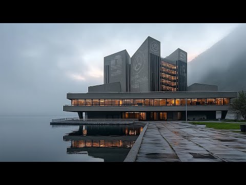 SCP: Research Center. Sector 9 - 2 Hour of SCP Ambient with Rain Sounds (Relaxing Music, Part 9)