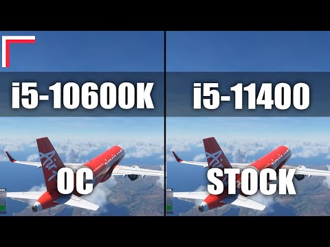 Intel Core i5-10600K OC vs Intel Core i5-11400 Stock — Test in 8 Games! [1080p, 1440p]