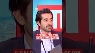 "J'ai dans le dos, ce qui ressemble à une pomme"