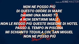 Loredana Bertè - Tequila E San Miguel (Testo con Audio) Takagi e Ketra, Tommaso Paradiso &amp; Calcutta