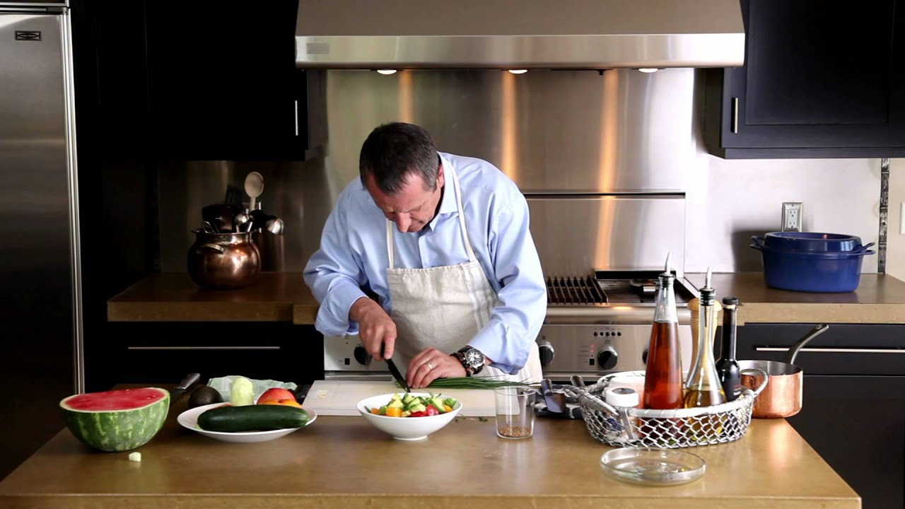 How to Make Tomato and Watermelon Salad at Home, with Gerald Hirigoyen | Pottery Barn