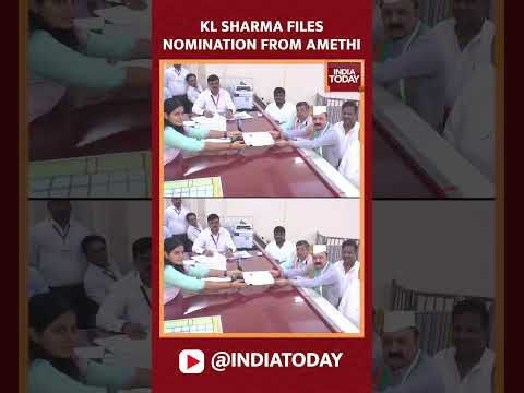 Lok Sabha Polls 2024 | Congress leader KL Sharma files nomination from Amethi