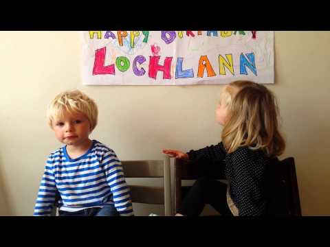 Happy Birthday Lochlann