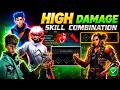23 June 2026 HIGH DAMAGE SKILL COMBINATION Best Character Skill For BR Rank