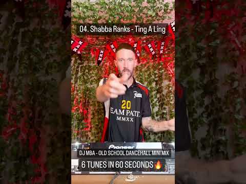 DJ MBA - OLD SCHOOL DANCEHALL MINI MIX, 6 TUNES IN 60 SECONDS 🔥
