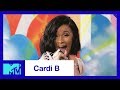 Cardi B Backstage at the 2017 VMAs | #TRL | MTV