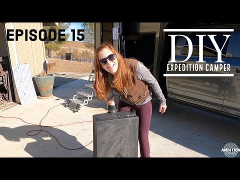 Building Our Expedition Vehicle E15 - Gray Water Tank
